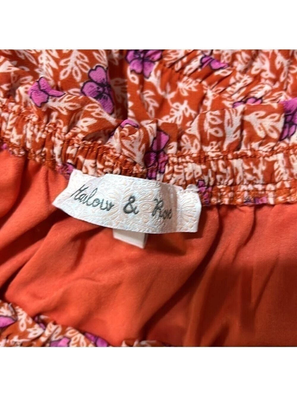Harlow & Rose MIDI Long-Sleeve Dress Women’s Large, Bohemian Style, Fully Lined - Picture 8 of 9